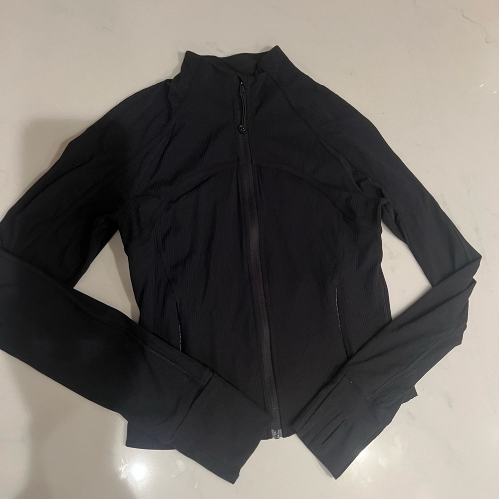lululemon athletica Black Bomber Jacket